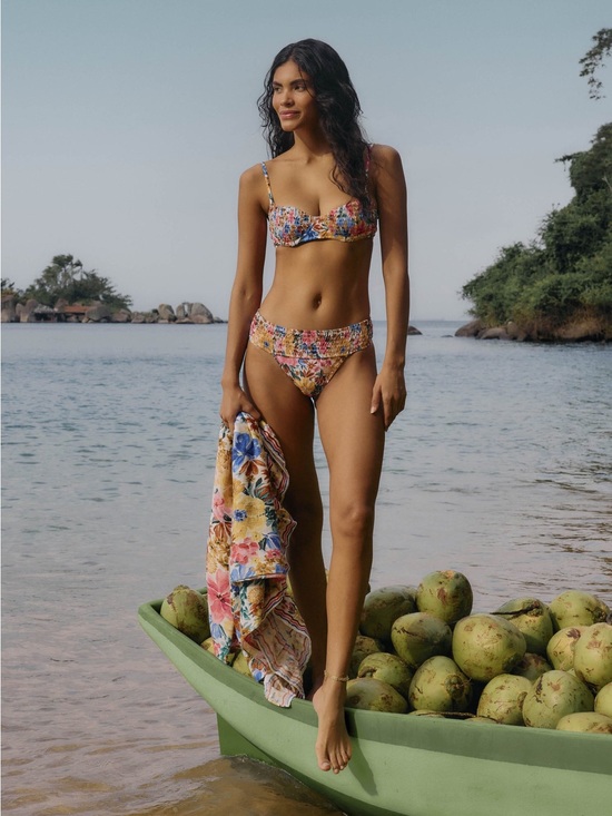 FARM Rio Other - Farm Rio Multicolor Floraline Sarong